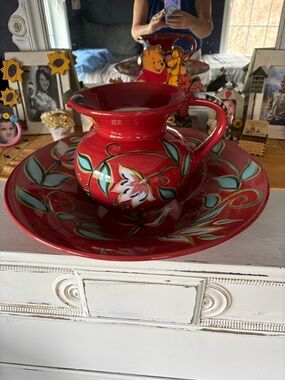 Southern Living At Home Gail Pittman Decorative Bowl with Pitcher